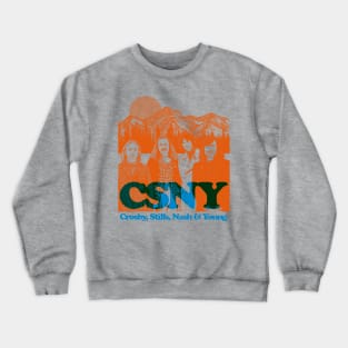 Crosby Stills Nash and Young Crewneck Sweatshirt